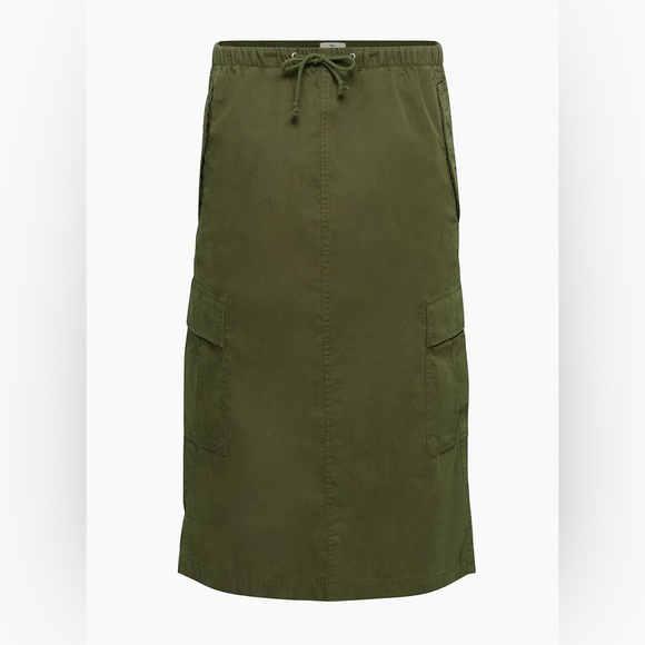 Aritzia TNA Squad Parachute midi cargo skirt - XS - Fatigue - Picture 1 of 5